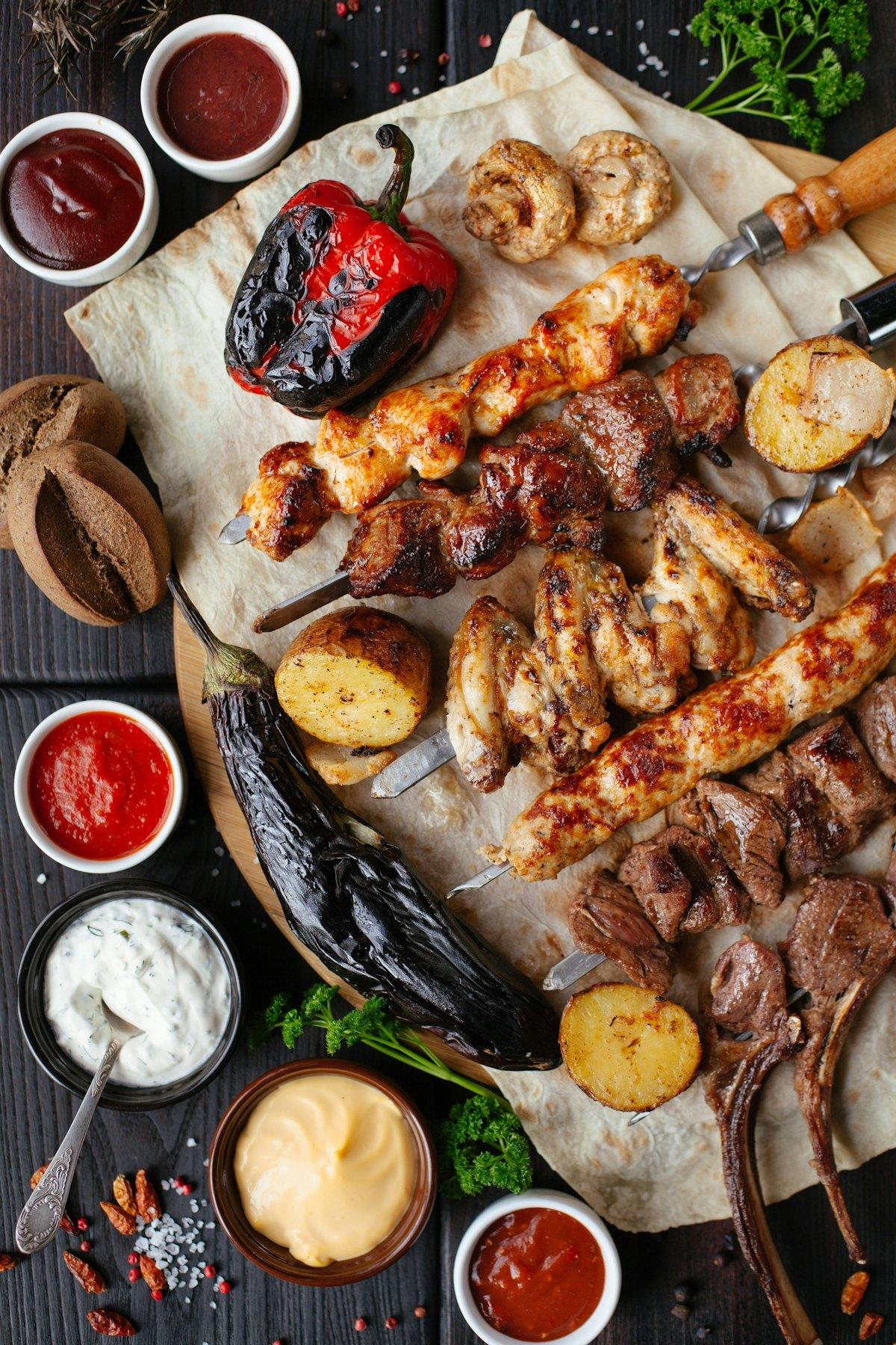 Link's Hearty Meat Skewers (Zelda)
